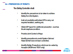 6.4 - PREPARATION OF PERMITS 